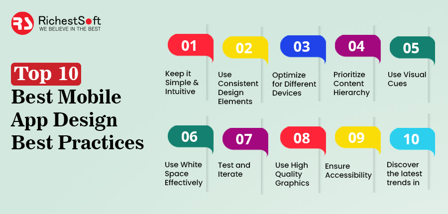 Top 10 Best Mobile App Design Best Practices