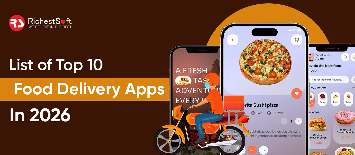 List of Top 10 Food Delivery Apps In 2026