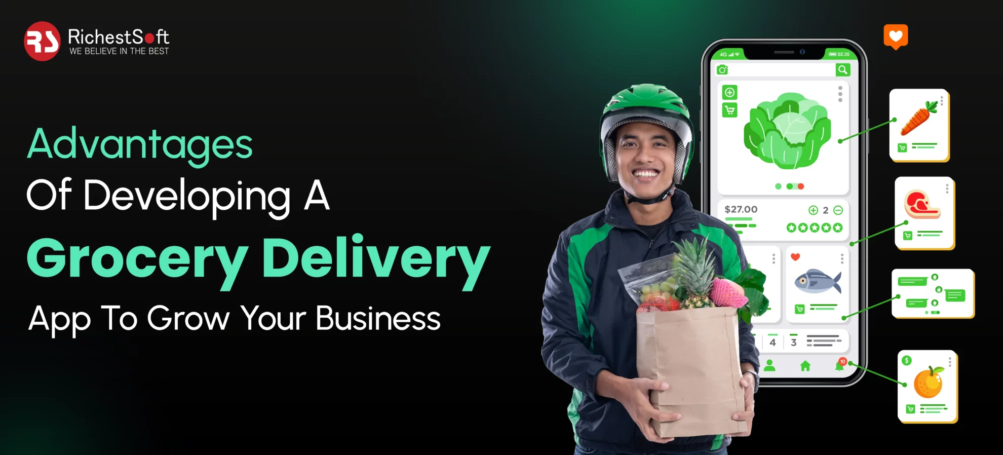 Advantages Of Developing A Grocery Delivery App To Grow Your Business