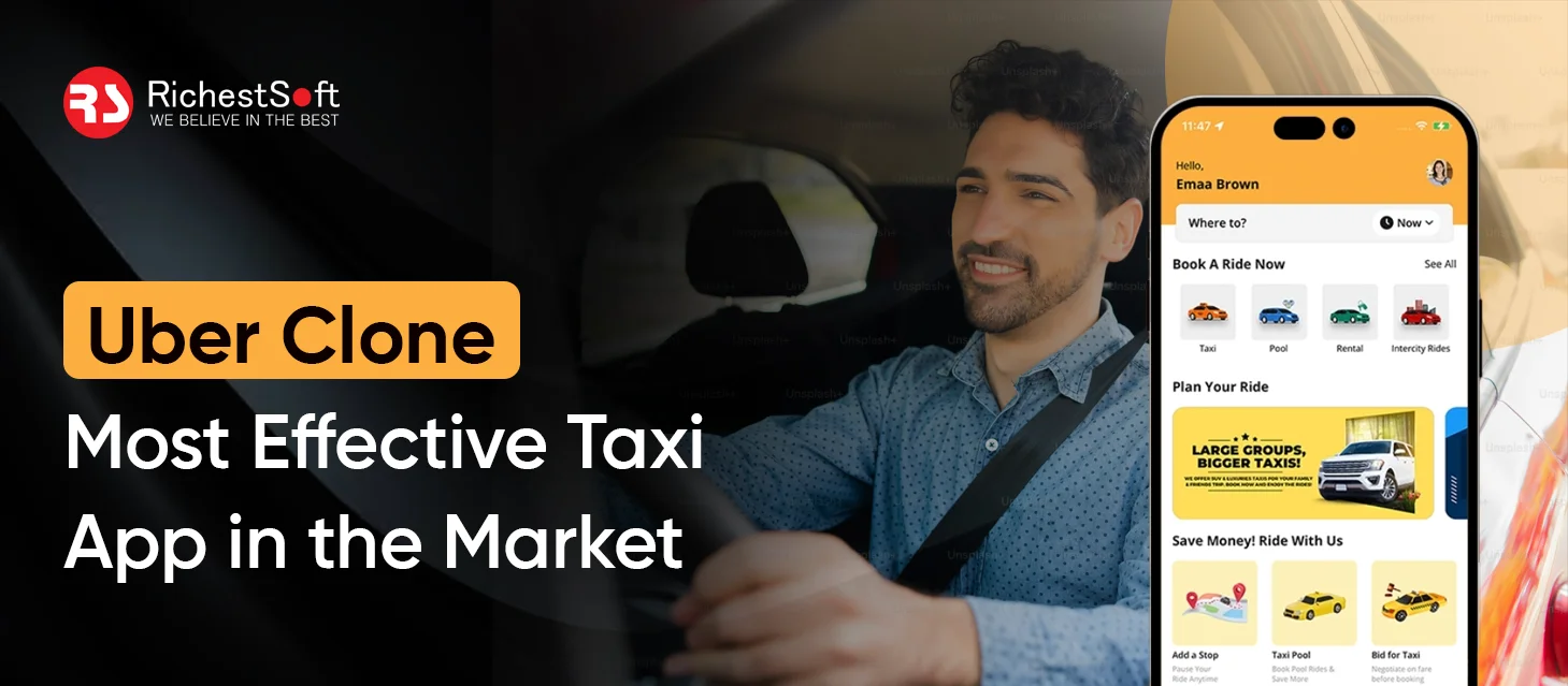 Clon de Uber: la aplicación de taxis más eficaz del mercado