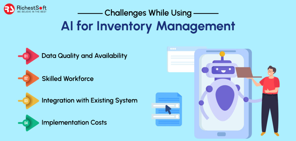 Challenges While Using AI for Inventory Management