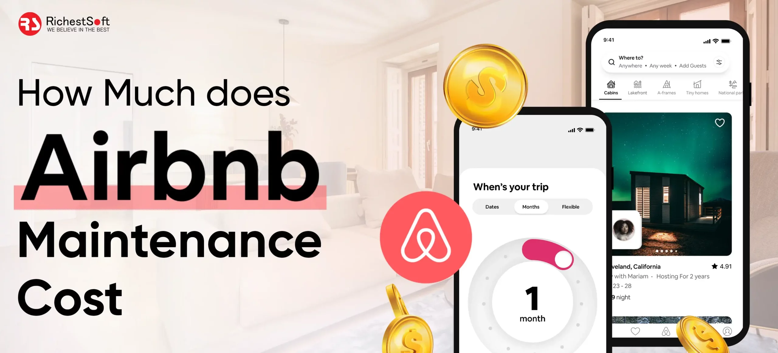 How Much does Airbnb Maintenance Cost
