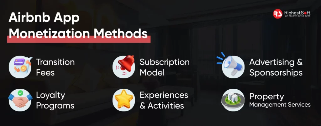 Top 5 Airbnb App Monetization Methods