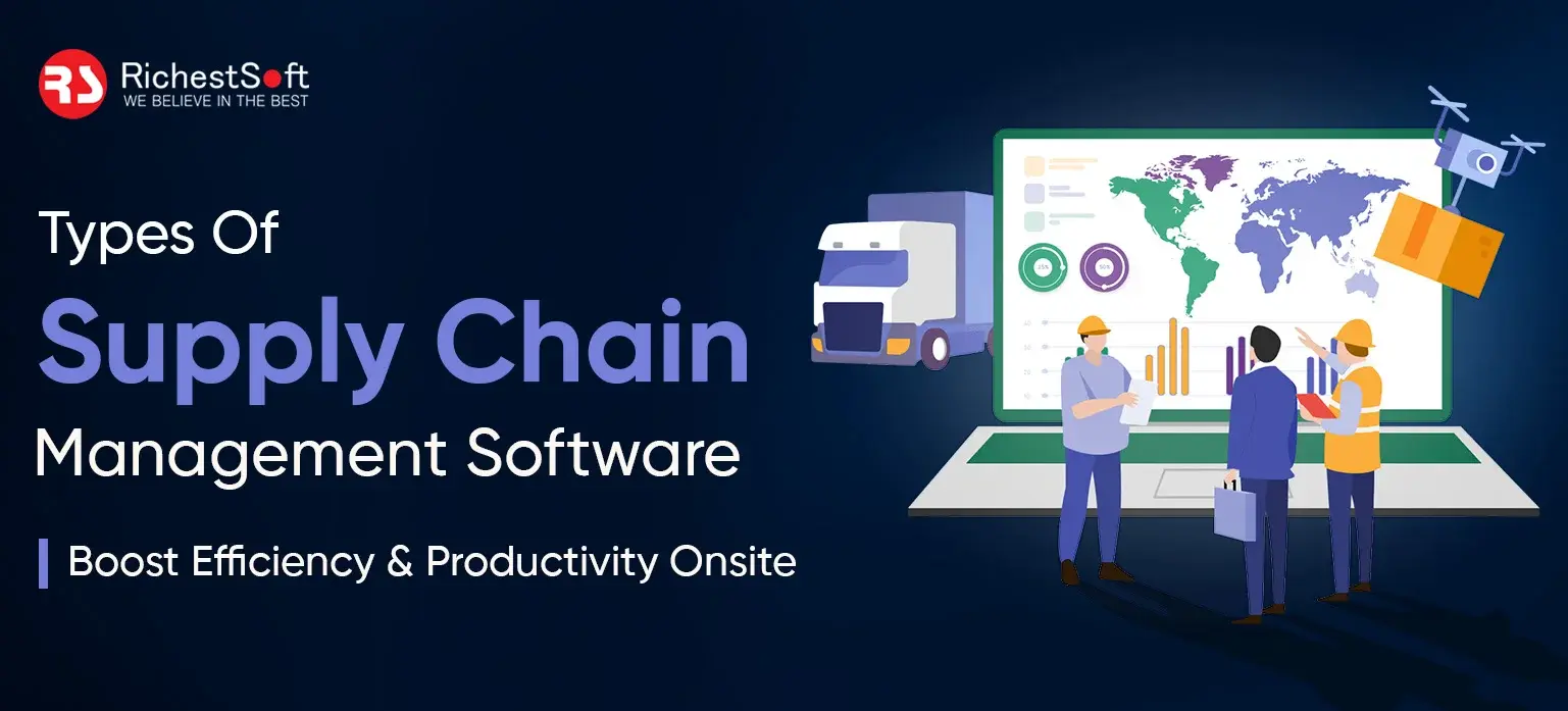 Types de logiciels de gestion de la chaîne d'approvisionnement
