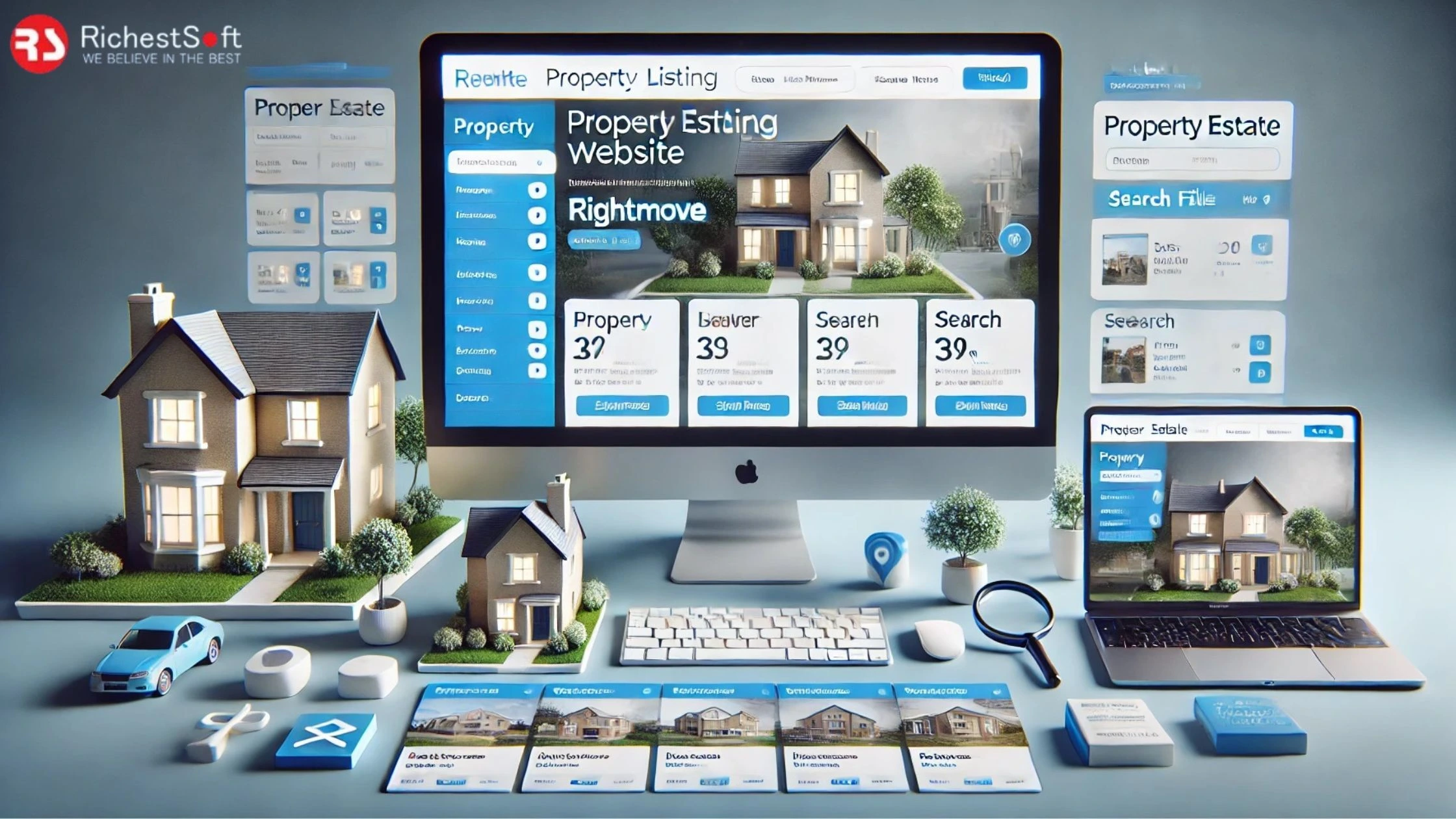How To Make Website Like Rightmove?