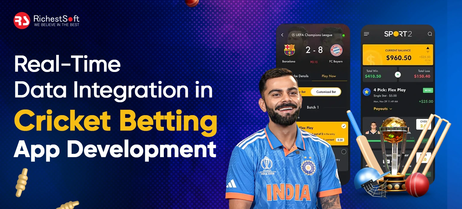 Real-Time Data Integration in Cricket Betting App Development