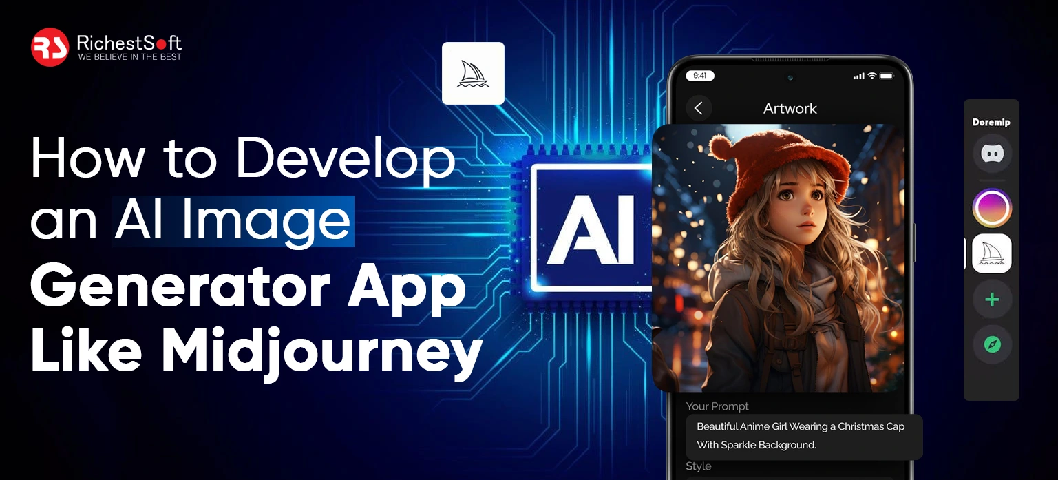 How to Develop an AI Image Generator App Like Midjourney