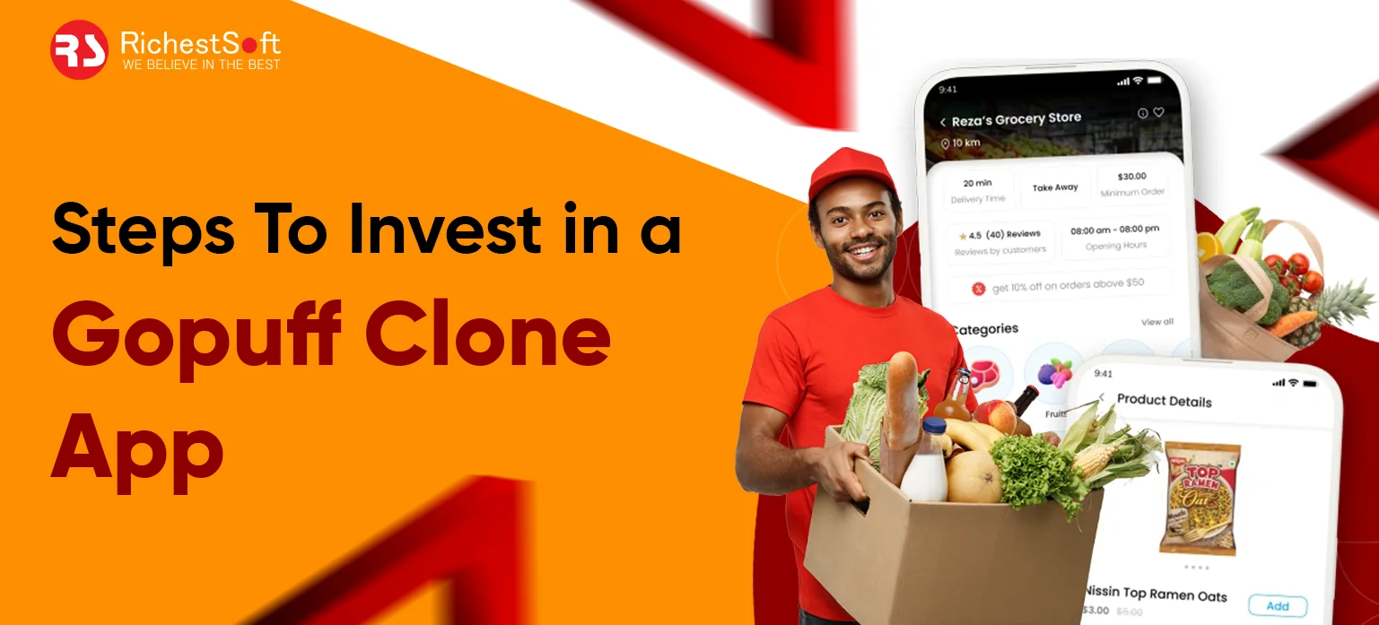 Steps To Invest in a Gopuff Clone App