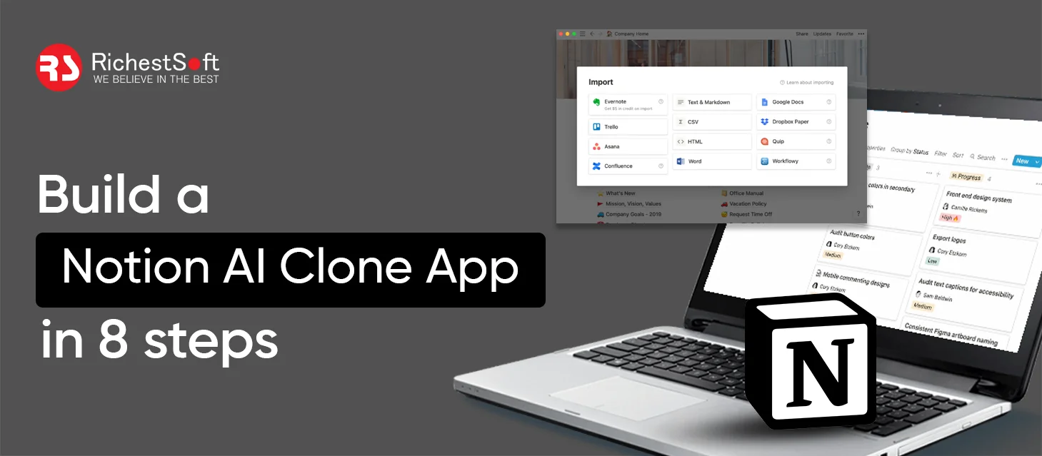 Build a Notion AI Clone App in 8 steps