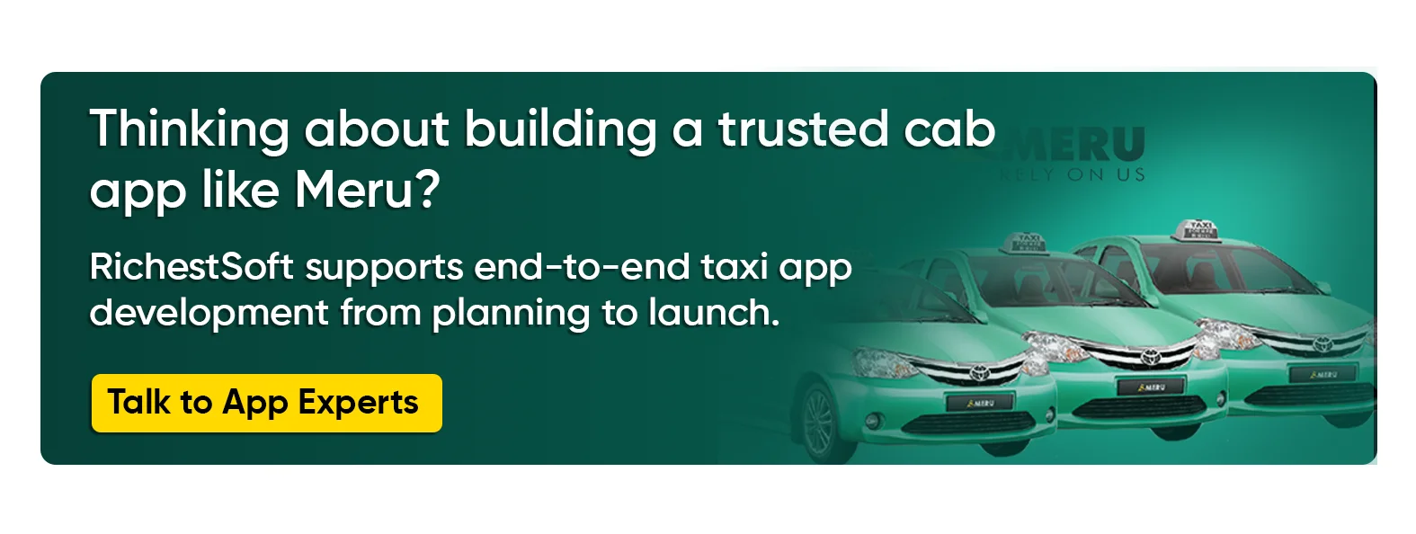 Development Taxi App Like Meru Cabs