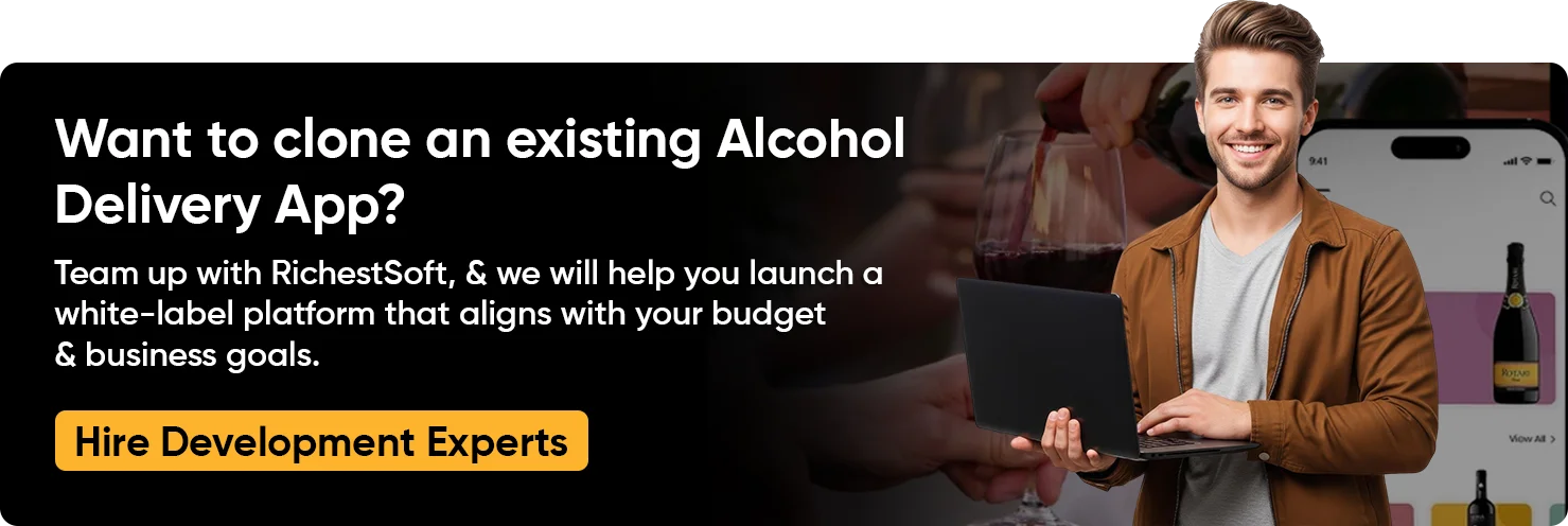 Develop Your Own Alcohol Delivery App