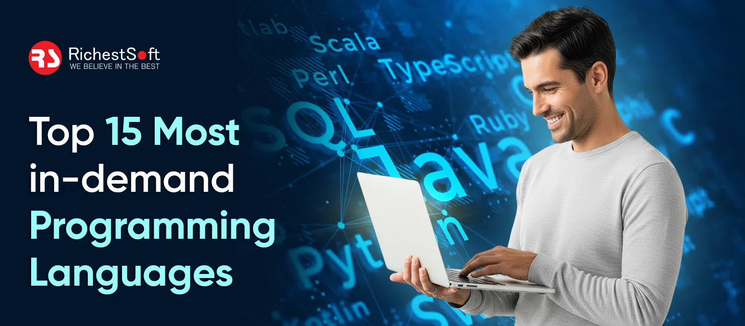 Top 15 Most in-demand Programming Languages