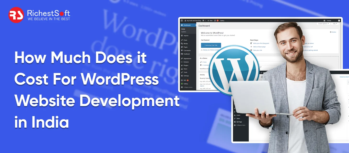 Wordpress website development cost in India