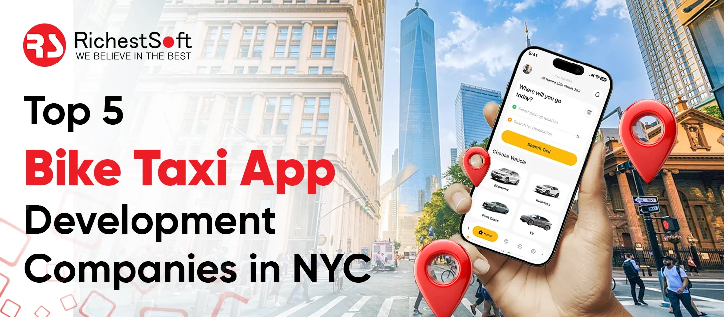 Top 5 Bike Taxi App Development Companies in NYC