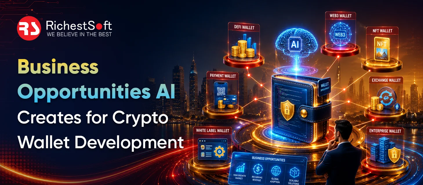 Business Opportunities AI Creates for Crypto Wallet Development