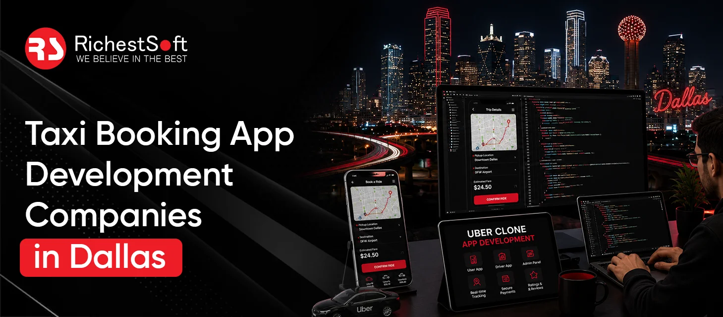 Taxi Booking App Development Companies in Dallas