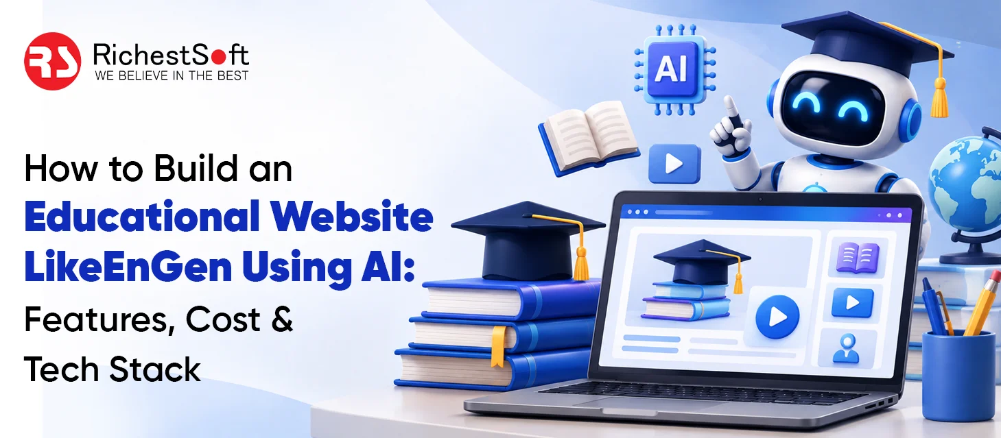 How to Build an Educational Website Like EnGen Using AI: Features, Cost & Tech Stack