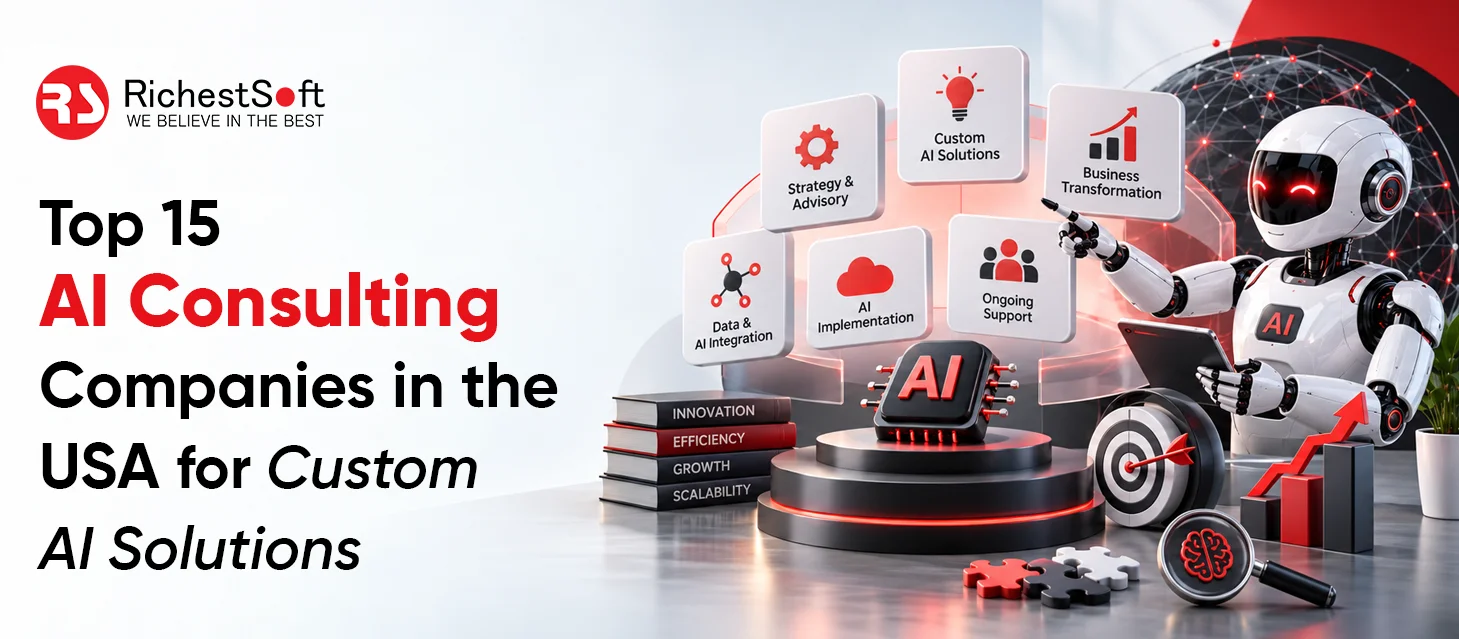 Top 15 AI Consulting Companies in the USA for Custom AI Solutions