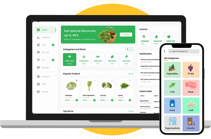 RichestSoft: Reliable Grocery Delivery App Development Company