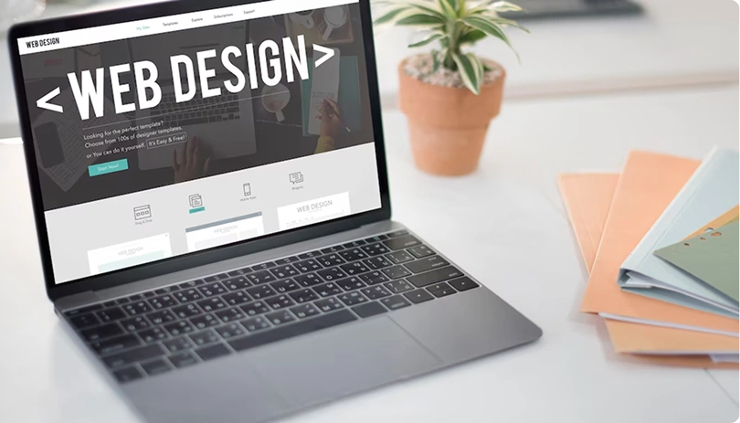 Web Design Laptop