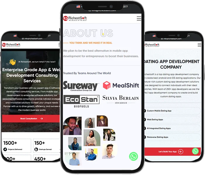 Get high-quality mobile app development solutions for both iOS and Android.