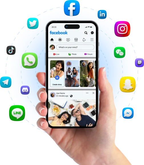 Social Media App Development Company Image