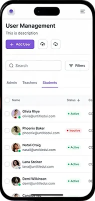Users & Admin Console