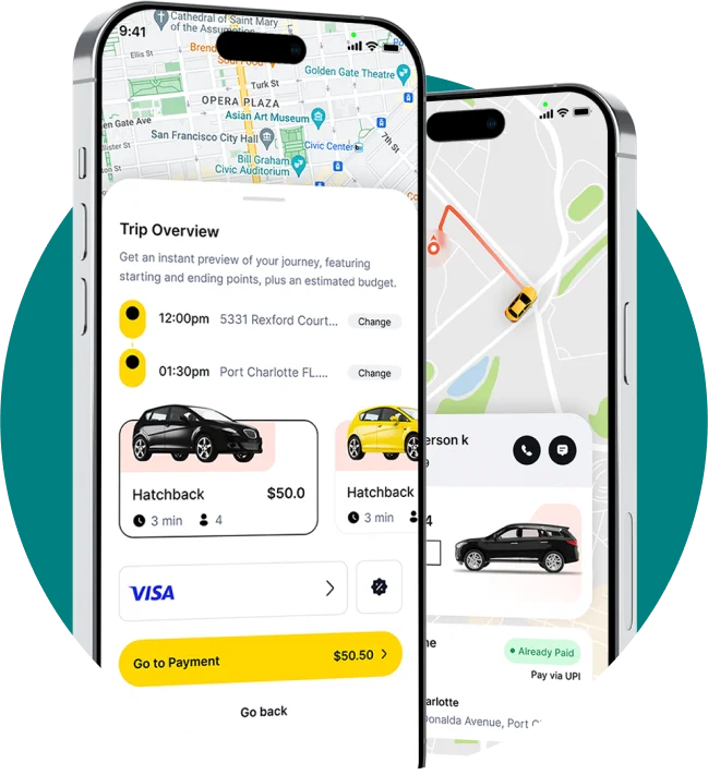 Taxi Booking App For Business