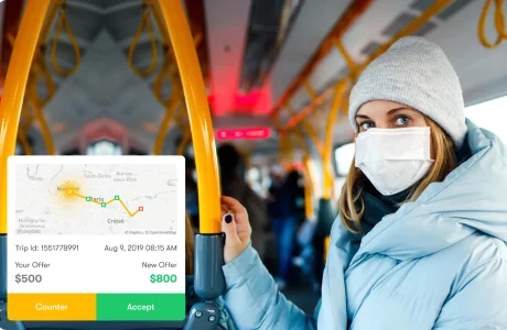 Custom Taxi Booking App
